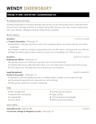 <p>an exciting opportunity has arisen for exceptionally talented. Secretary Resume Examples Administrative Livecareer