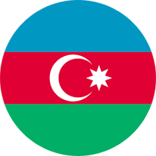 The blue denotes the variety of turkic peoples in the country. Azerbaijan Flag Icon Country Flags