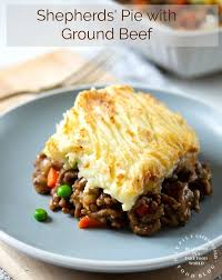 pie with ground beef
