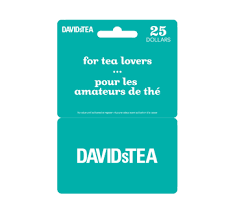 25 david s tea gift card 1 unit