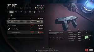 re4 remake best smg smgs weapons