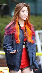 Her new color is one of her best. Twice Pics Picsoftwice On Twitter Kpop Hair Color Kpop Hair Hair Inspiration Color