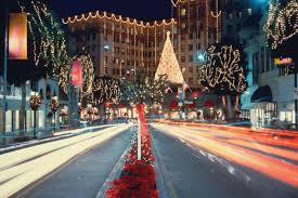 los angeles during the holidays