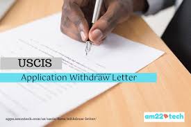 I would like to thank you once again for your precious support and hope that you would keep supporting me as such in near future as well. Uscis Sample Application Withdrawal Letter Use App Usa