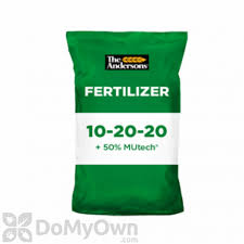 the anderson s turf fertilizer 10 20 20