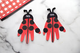 ladybug handprint the best ideas for kids