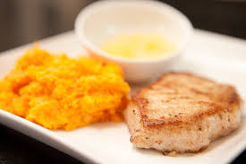 Home » diabetic recipes » main dish. Pan Fried Pork Chops With Mashed Sweet Potatoes American Heart Association Recipes