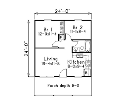 1 Bath Small House Plans