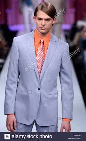 Emanuel Ungaro Paris Menswear S S Male Model With Sleek Hair