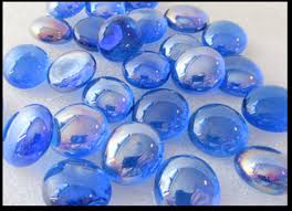 Decorative Glass Pebbles Stones Gems