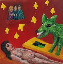 Image result for wolf dream paintings