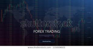Forex Trading Indicators Vector Illustration On Stock Vector