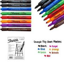Details About Flip Chart Markers Bullet Tip Assorted Colors 8 Count