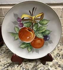 Vintage Decorative Porcelain Fruit Wall