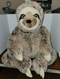 hug fun brown sloth plush jumbo l 3