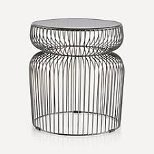 These versatile metal accent tables are perfect replicas of a set designer suzanne kasler enjoys at home. Accent Tables Coffee Console End Side Tables Crate And Barrel