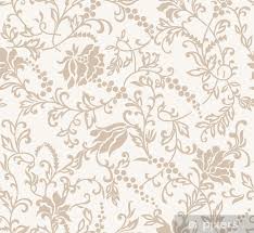 Floral Seamless Invitation Card Background Wall Mural Pixers We