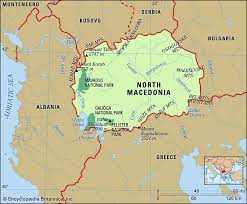 Online map of macedonia google map. North Macedonia Facts Flag Name Change Britannica