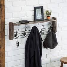 design rustic wall mounted coat rack