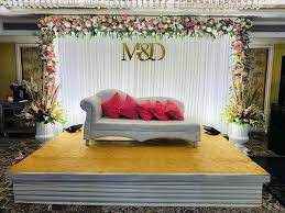 Indian Wedding Stage Decoration Ideas