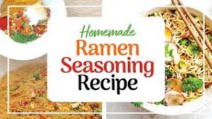 homemade ramen seasoning recipe