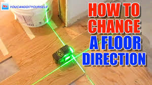 how to change direction to lay hardwood