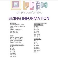 Lularoe Ana Dress Size Chart Www Bedowntowndaytona Com