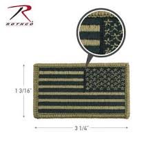 Rothco Ocp American Flag Patch With Hook Back
