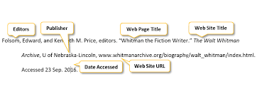 Diagrams for MLA   APA Citations