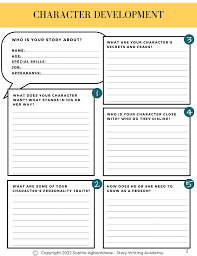 free story planner template