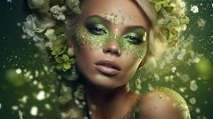 fantasy makeup green woman fantasy make