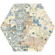 soci carpet hexagon vestige 10 x 11