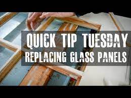 How To Replace Glass Door Panels Qtt
