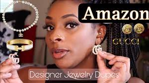 amazon designer jewelry haul dupes you