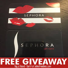 If you wish to use 3 or more codes or gift cards at once, please redeem at a jcpenney store. Win A 500 Sephora Gift Card Julie S Freebies Sephora Gift Card Gift Card Gift Card Giveaway