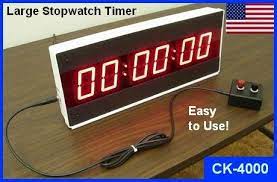 Led Large Digital Stopwatch Timer