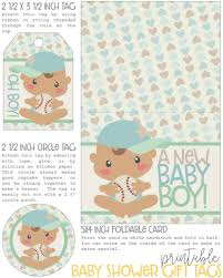 5 out of 5 stars. Baby Shower Gift Tags And Card Free Printable Mom Vs The Boys