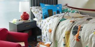 Kids study room ideas don't need to be extravagant! Boys Construction Themed Bedroom Crate And Barrel