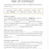 Subjective agreement by two parties to make a contract