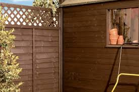 one coat shed and fence