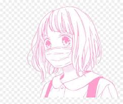 Akane comes from a family that consists of 2 older sisters and her dad. Anime Animegirl Manga Mask Japanese Kawaii Pink Anime Girl Short Hair Drawing Hd Png Download Vhv
