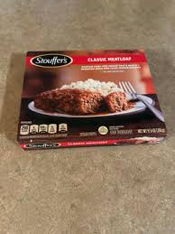 meatloaf family size frozen meal