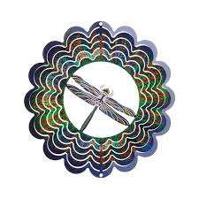 Dragonfly Metal Wind Spinner For Metal