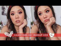 valentines day inspired makeup 2018