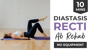 8 diastasis recti exercises 10 min abs