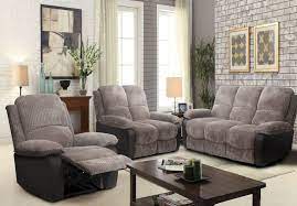 3 2 1 fabric recliner sofa set suite
