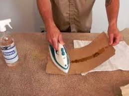 how to remove candle wax from carpet