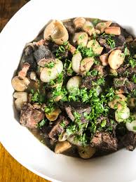 In a large, heavy pot over low heat, warm the oil. Rich And Soulful Classic Beef Bourguignon Is The Ultimate Dinner Party Dish Cooks Without Borders