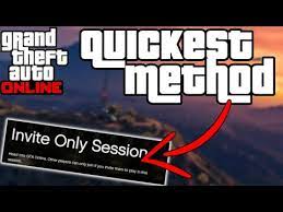 invite only session gta 5