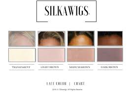 Lace Color Chart Silkawigs